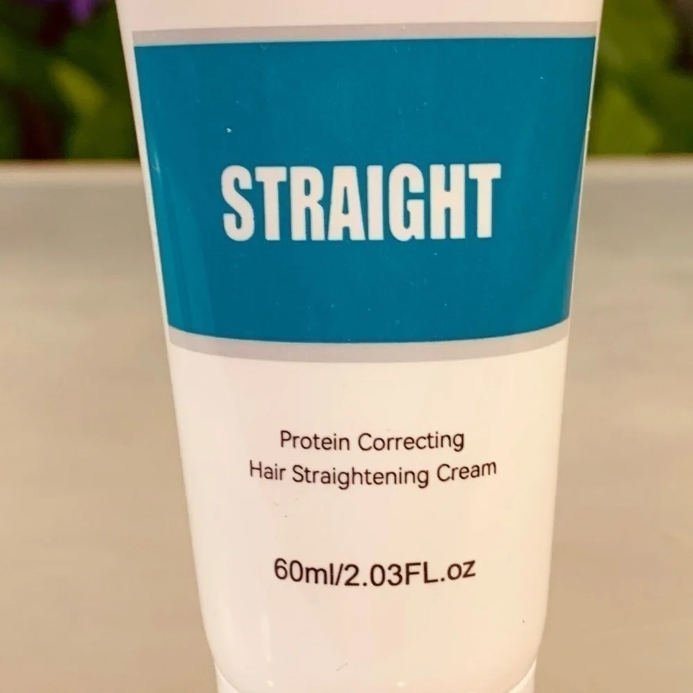 Protein Correcting Hair Straightening Cream 60ml 2.03oz New Sealed